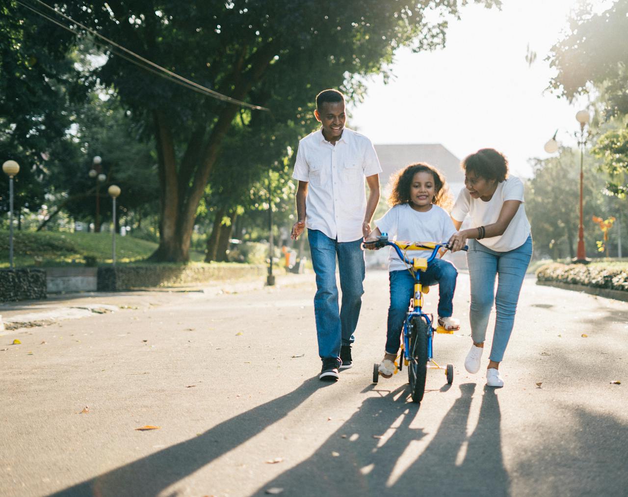 family having fun in one of the top West Island Neighborhoods for Families